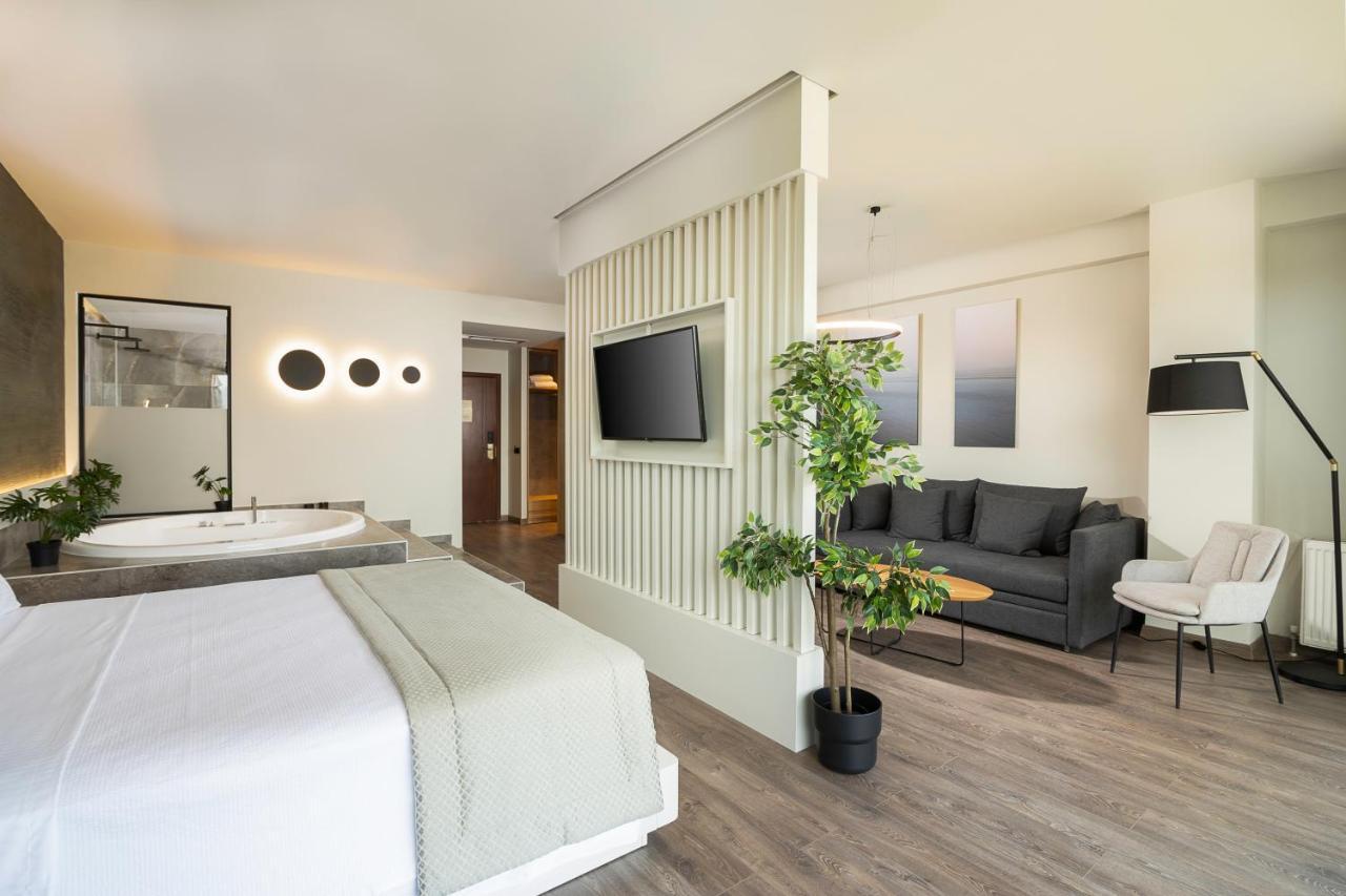 Heaven Hotel Thessaloniki Airport Neon Rysion Ngoại thất bức ảnh