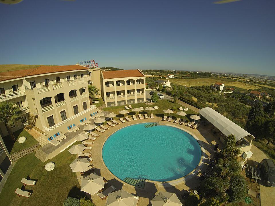 Heaven Hotel Thessaloniki Airport Neon Rysion Ngoại thất bức ảnh