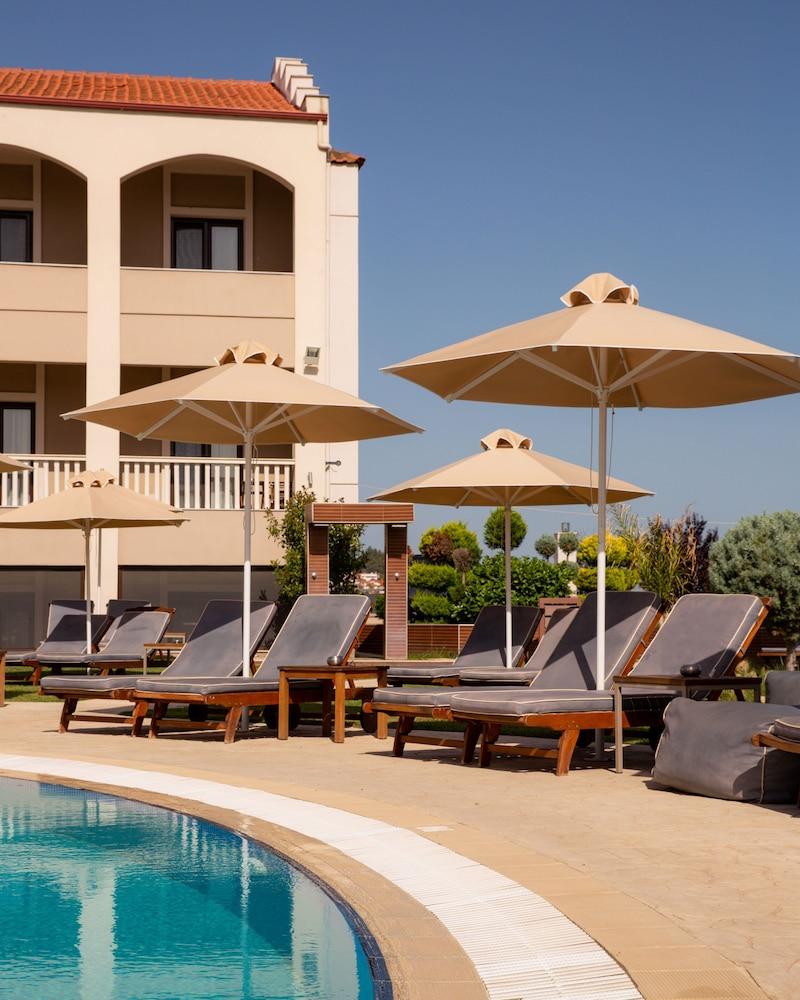 Heaven Hotel Thessaloniki Airport Neon Rysion Ngoại thất bức ảnh